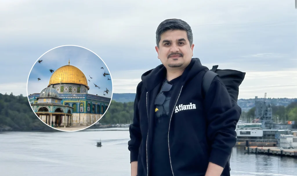 Pakistani YouTuber Ahmed Maqsood Shares Al-Aqsa Mosque Experience in Latest Vlog
