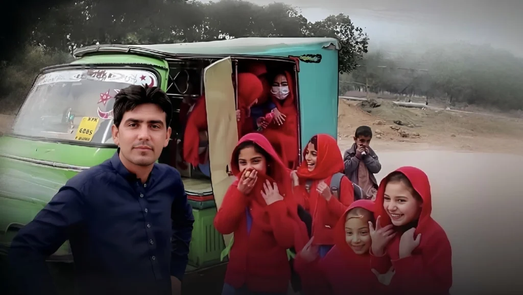 Help Arab Shah, Driving Schoolgirls to Education, Free of Cost